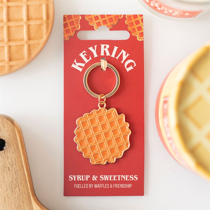 Waffle Keyring 🧇