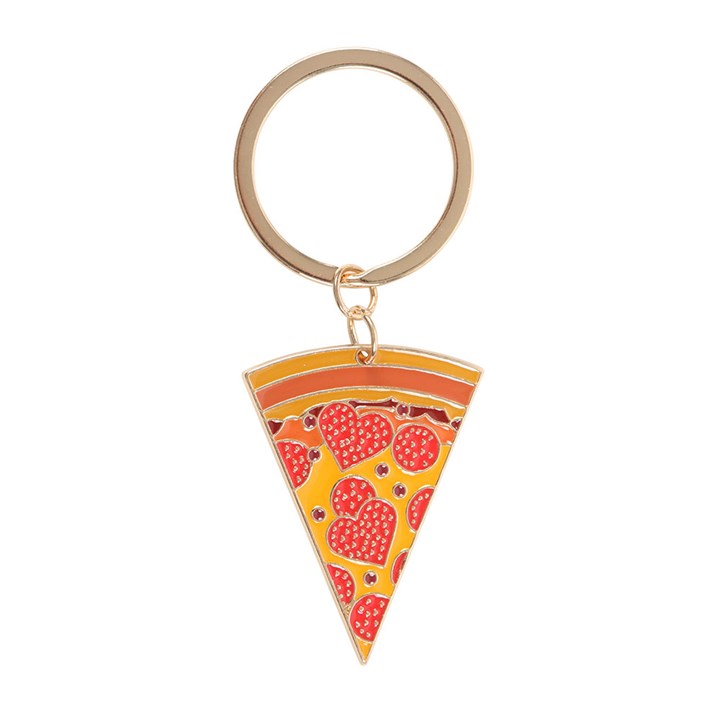 Pizza Slice Keyring 🍕