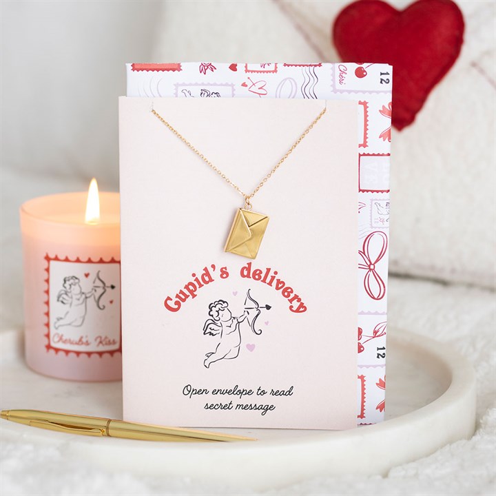Secret Message Locket Necklace & Card 💌