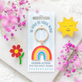 Be Kind to Your Mind Rainbow Keyring 🌈