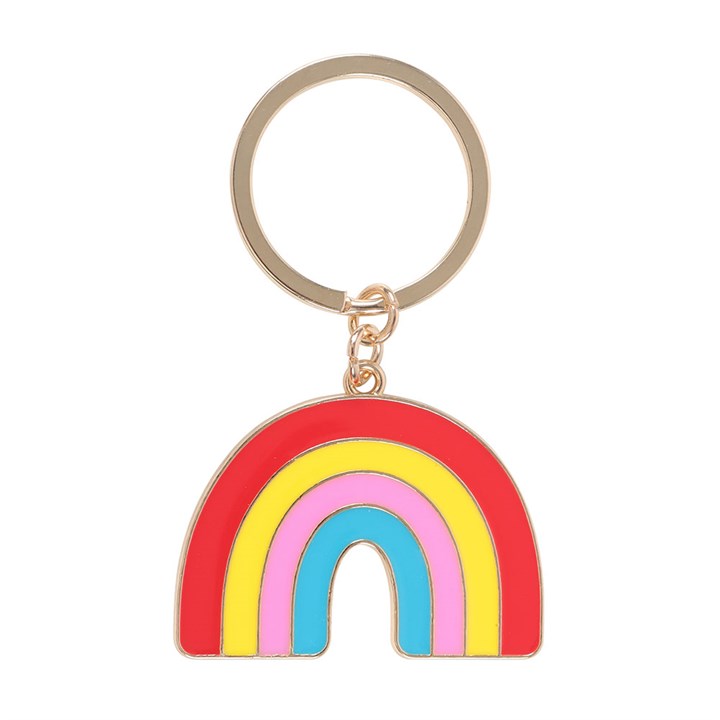 Be Kind to Your Mind Rainbow Keyring 🌈