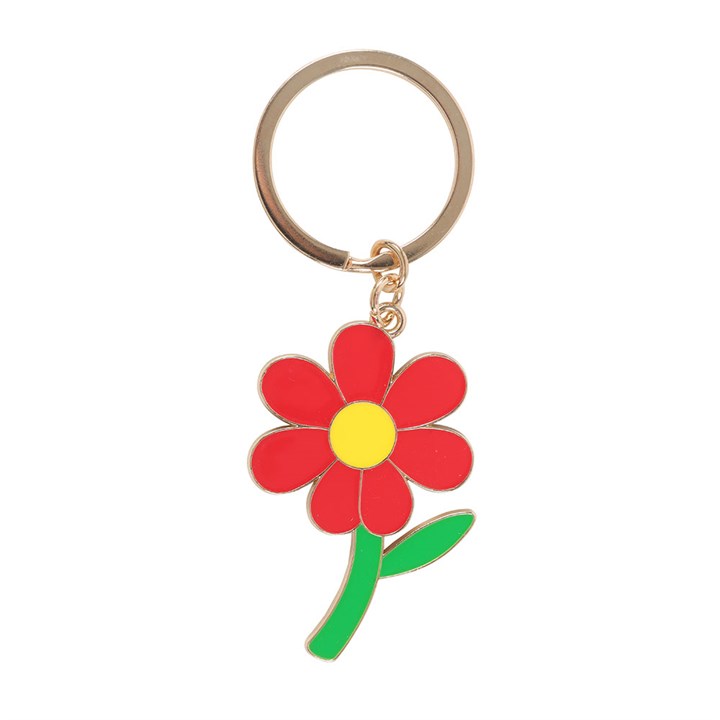 Be Kind to Your Mind Flower Keyring 🌈 🌺
