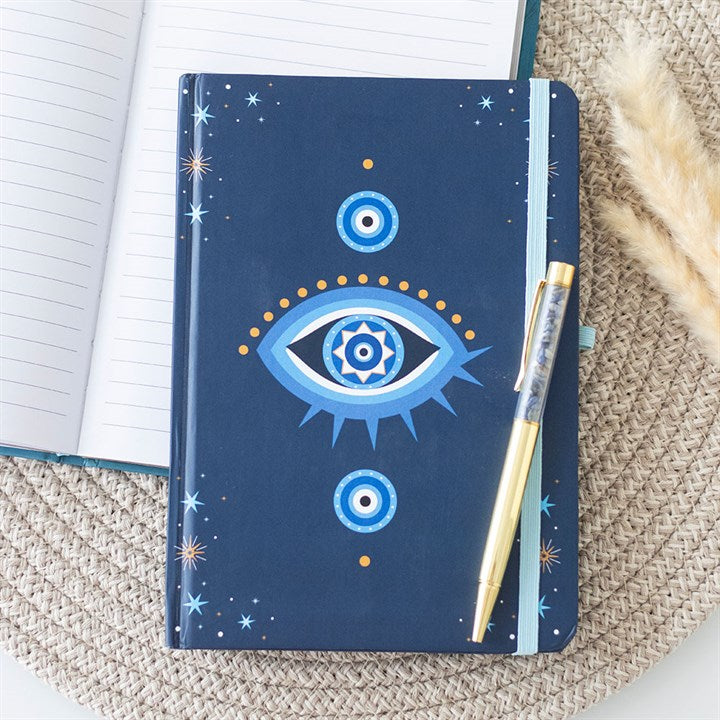 Mystic Eye Journal & Crystal Pen Set 🧿