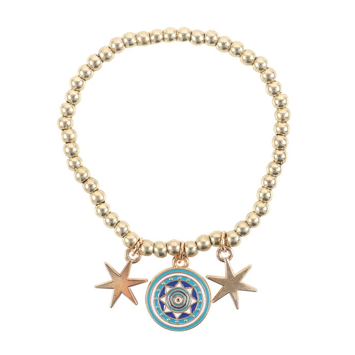 All Seeing Eye Beaded Charm Bracelet 🧿