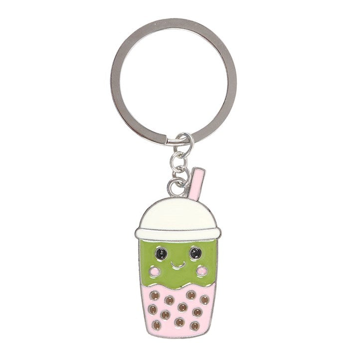 Kawaii Bubble Tea Keyring 🧋