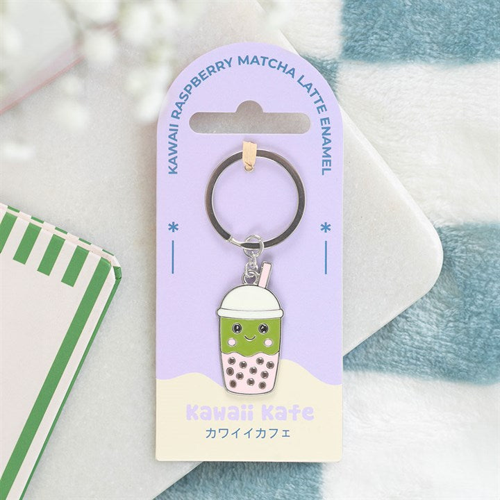 Kawaii Bubble Tea Keyring 🧋