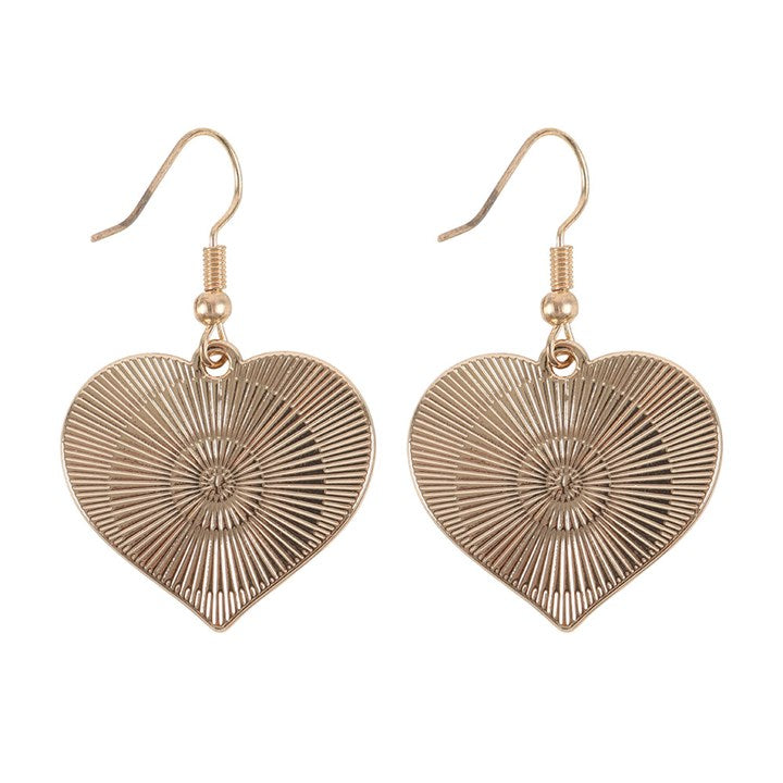 Checkerboard Heart Earrings 🩷🖤