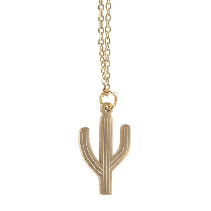 Cactus Necklace on Greeting Card 🌵