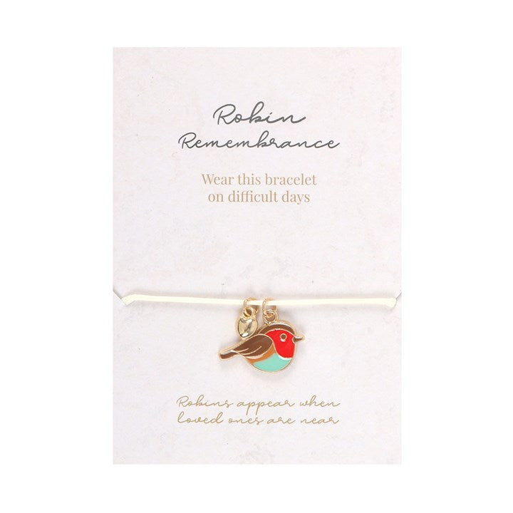 Always Near Robin Charm Bracelet and Card 🐦🫶🏽