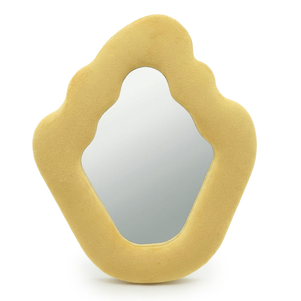 Soft Squiggly Mirror – Flame – Yellow