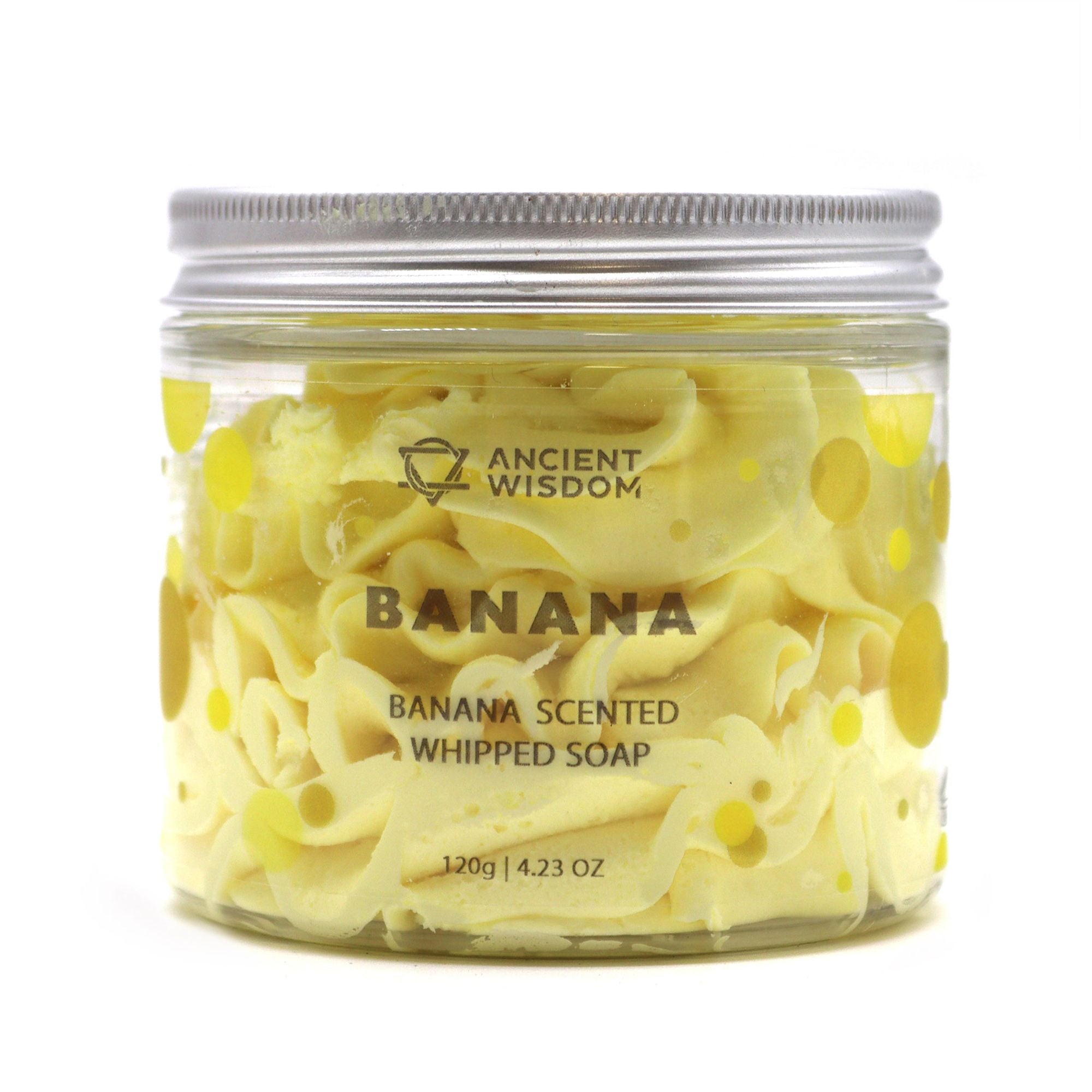 Banana Whipped Soap 🍌✨