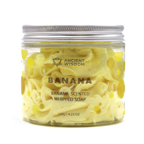 Banana Whipped Soap 🍌✨