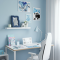 Chunky Frame Blue Mirror - Teen Lifestyle