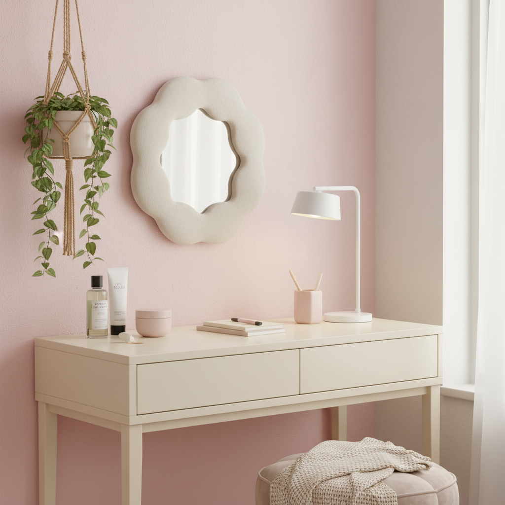 Flower Stone Mirror - Teen Lifestyle