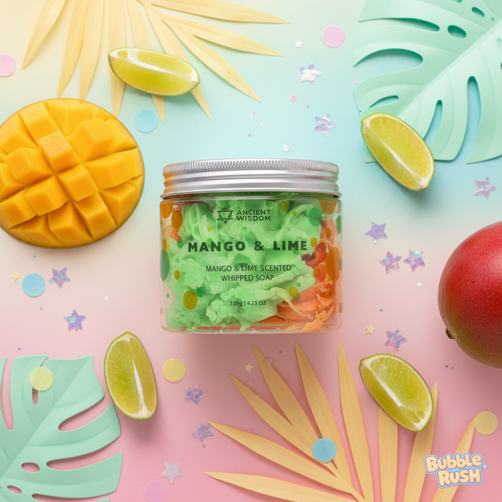 Mango & Lime Whipped Soap
