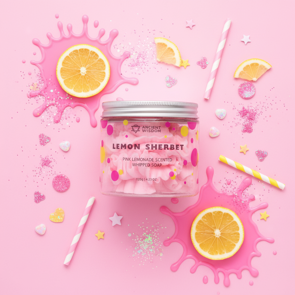 Pink Lemonade Whipped Soap
