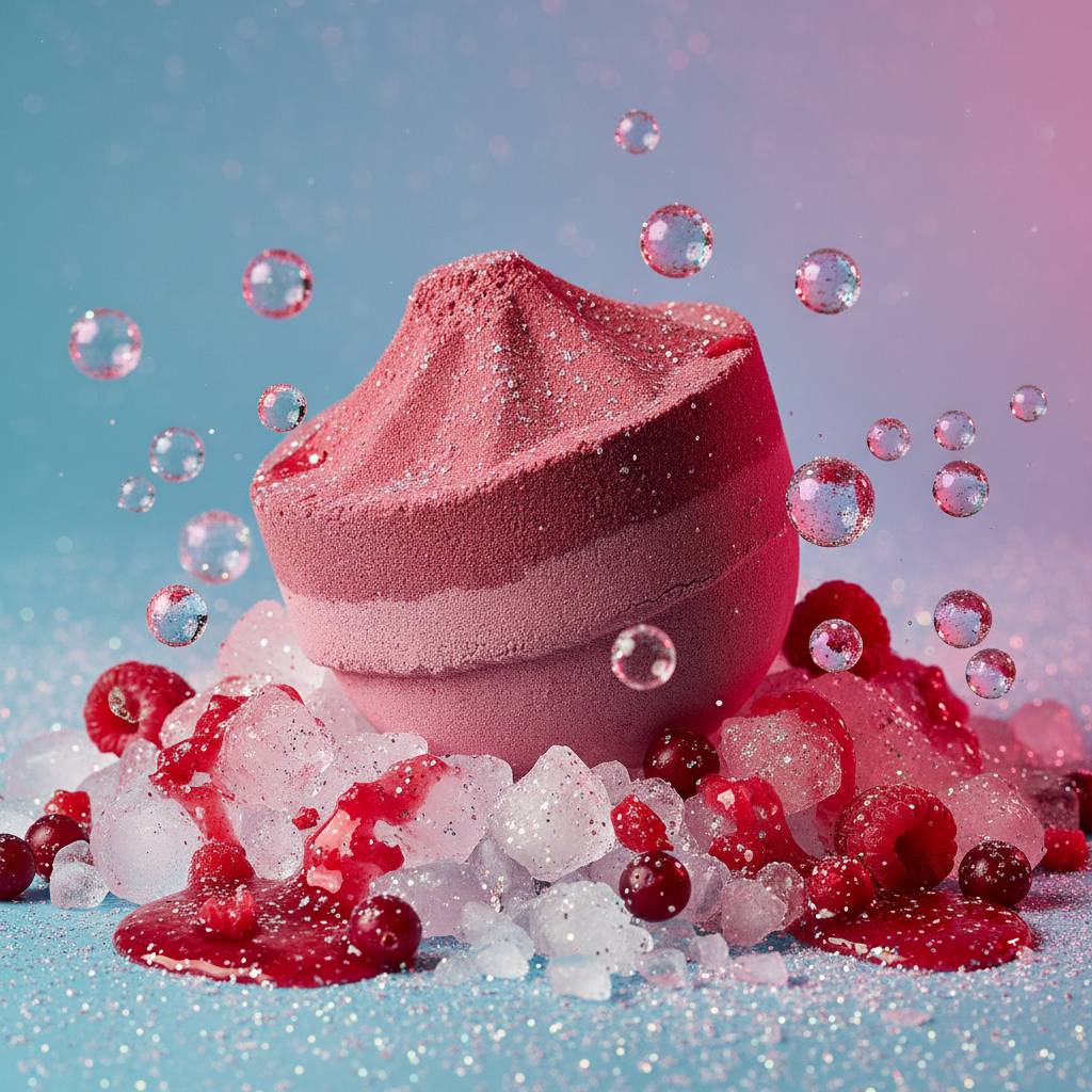 Razzle Dazzle Raspberry Slush Bath Bomb
